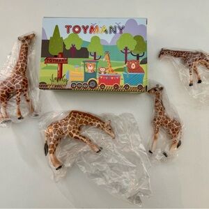 Toymany giraffe set figurines